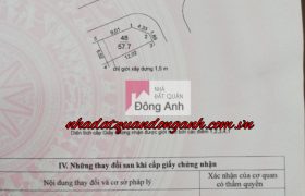 Thanh khoản nhanh lô đất góc 2 mặt tiền đấu giá Đông Trù, Đông Hội, Đông Anh.