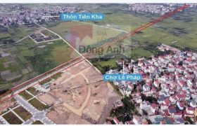 Sang nhượng lô góc xẻ khe 3 mặt thoáng View vườn hoa đấu giá Tây Bắc – Lễ Pháp , Tiên Dương , Đông Anh .