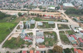 Bán đất đấu giá X1 Nguyên Khê, Đông Anh, Lô góc