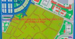 Chuyển nhượng lô góc view vườn hoa đấu giá Tây Bắc-Lễ Pháp , Tiên Dương, Đông Anh