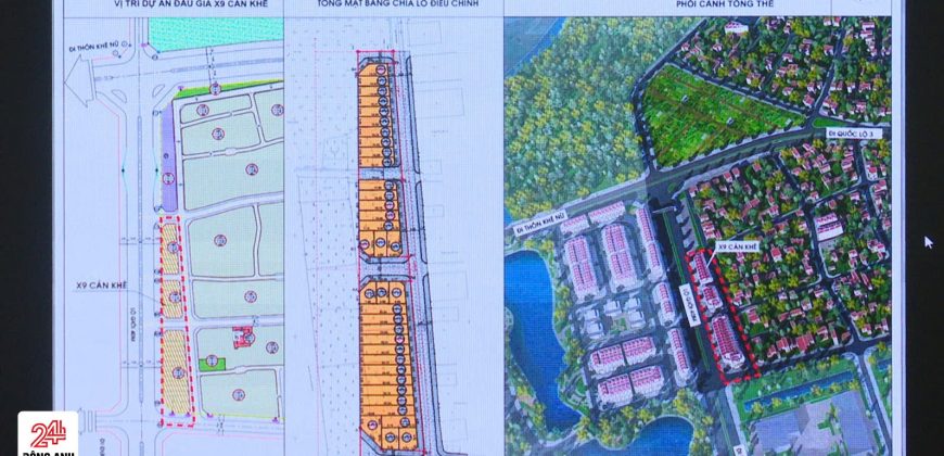 Lô góc mặt đường 40m đấu giá X9 Cán Khê, Nguyên Khê, Quận Đông Anh