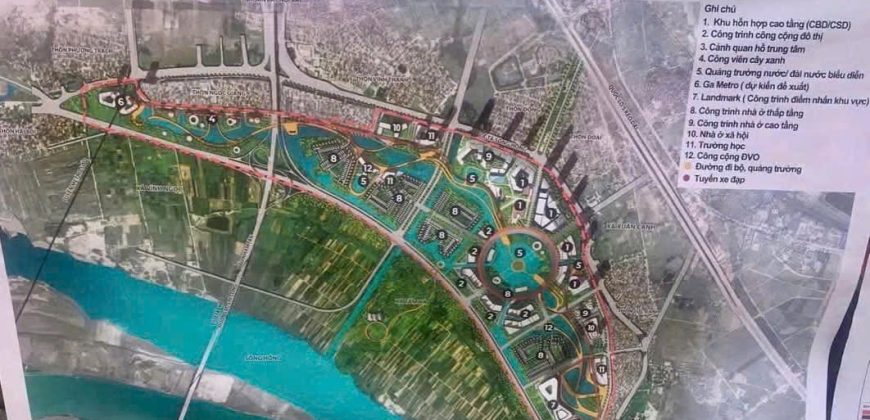 Chuyển nhượng 60m đất thổ cư Tàm Xá, Đông Anh sát Vinhomes Tàm Xá.