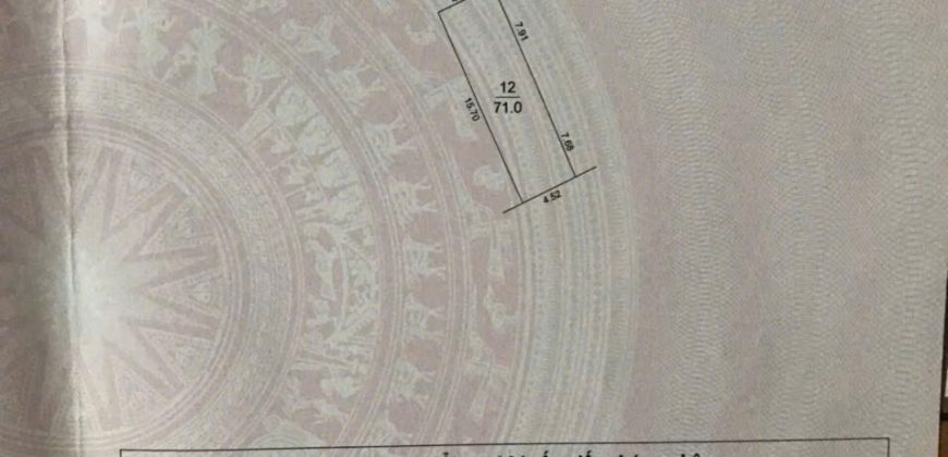 Chuyển nhượng 71m đất Đông Trù, Đông Hội, Đông Anh chấn cầu Đông Trù.