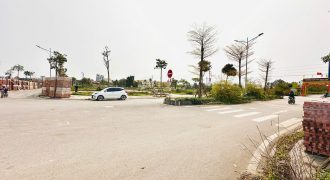 Bán Đấu Giá Thuỵ Lâm, Đông Anh áp góc view vườn hoa cạnh đường đôi.