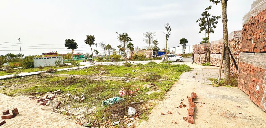 Bán Đấu Giá Thuỵ Lâm, Đông Anh áp góc view vườn hoa cạnh đường đôi.