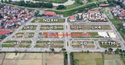 Bán Đấu Giá Thuỵ Lâm, Đông Anh áp góc view vườn hoa cạnh đường đôi.