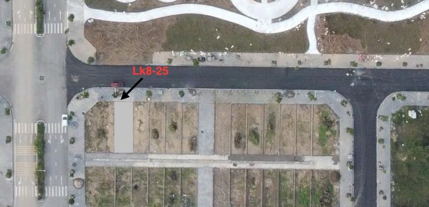 Bán Đấu Giá Thuỵ Lâm, Đông Anh áp góc view vườn hoa cạnh đường đôi.