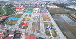 Bán Đấu Giá Thuỵ Lâm, Đông Anh áp góc view vườn hoa cạnh đường đôi.