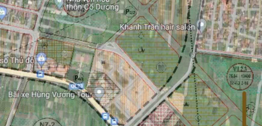 Bán lô đất khu Tái định cư BCA Cổ Dương, Tiên Dương, Đông Anh giáp mặt đường quy hoạch 40m