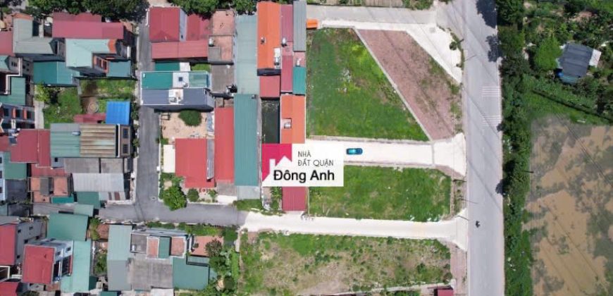 Đất Đấu Giá Đình Tràng – Dục Tú – Đông Anh 2 mặt đường trước và