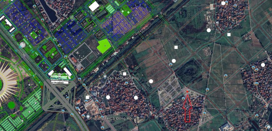 Bán đất X1 Đông Hội, Mai Lâm Đông Anh gần Vinhomes Cổ Loa cạnh đường quy hoạch 40m