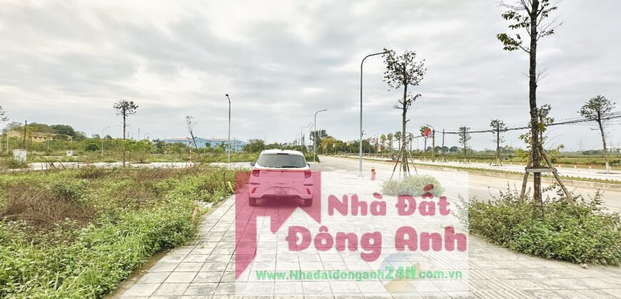 Chuyển nhượng lô góc xẻ khe TT4-8 Tái Định Cư Mai Hiên ,Mai Lâm,Đông Anh mặt đường đôi quy hoạch 30m.