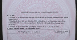 Chuyển nhượng 80m Lê Xá, Mai Lâm, Đông Anh hướng Đông